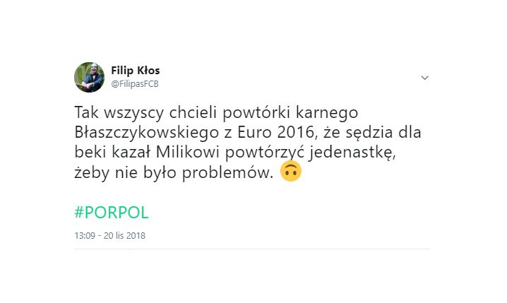 DLATEGO sędzia kazał Milikowi powtórzyć karnego! :D